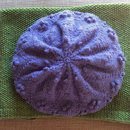 Seol Beret Knitting Pattern sample