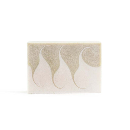 Dook Scottish handmade organic vegan salt soap in Bergamot, Juniper and Rose Geranium scent. Scottish Textiles Showcase.