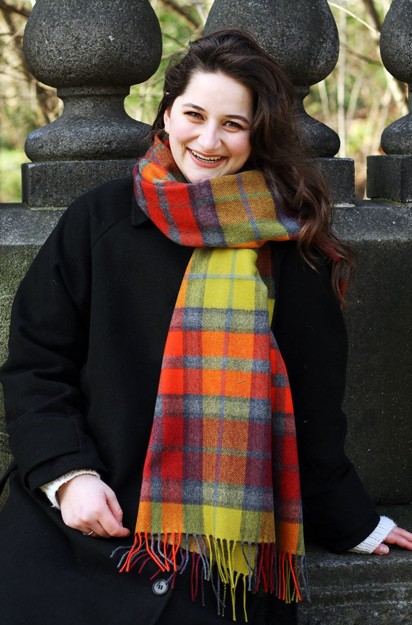 Tartan Blanket Stole in Buchanan Berry tartan