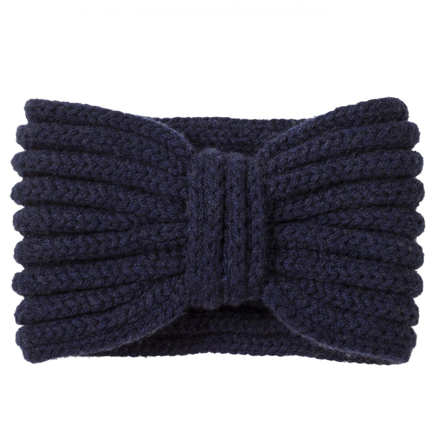 Cashmere headband in shade blackberry