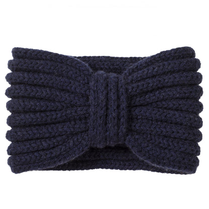 Cashmere headband in shade blackberry