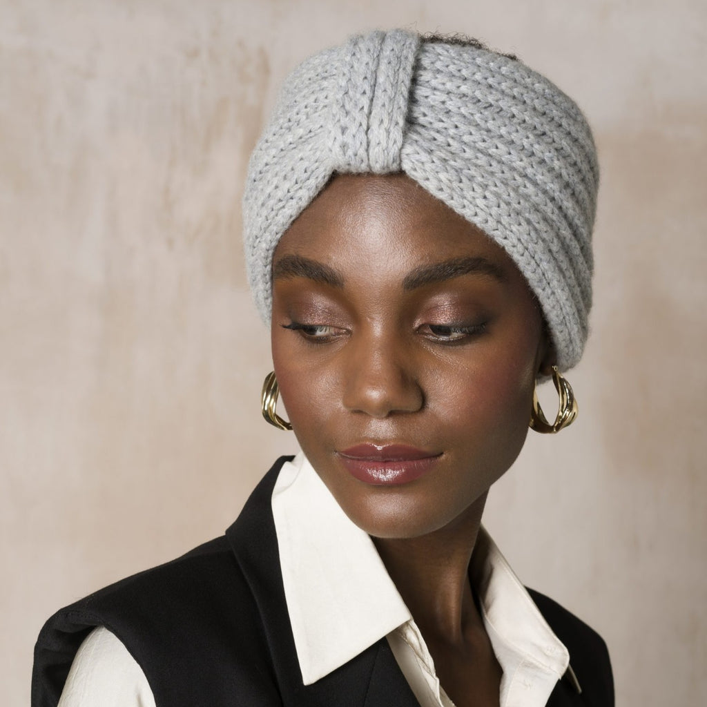 Cashmere Ear Warmer Nickel