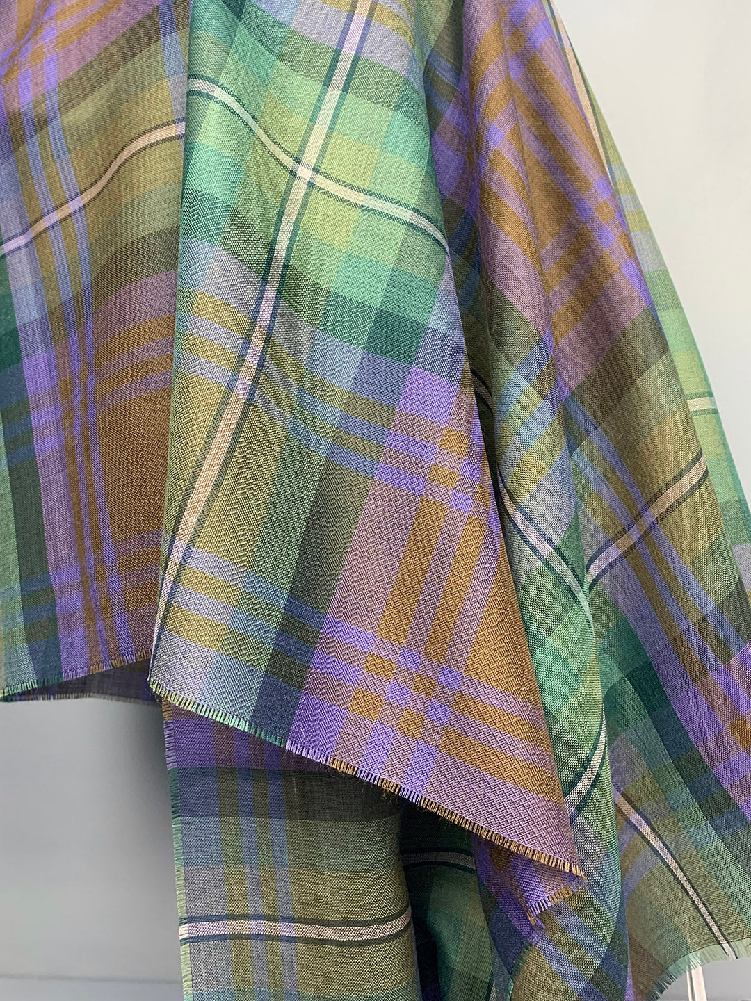 Alba pure new wool stole in Isle of Skye tartan, shown draped against plain background.