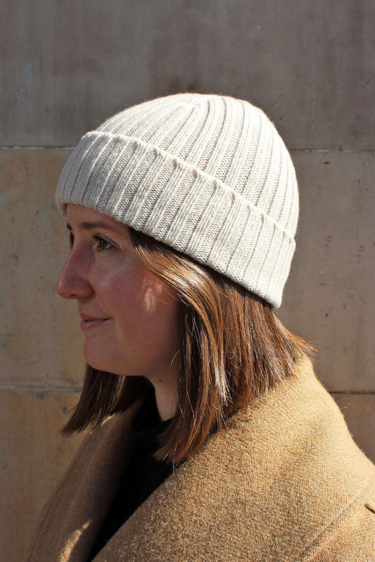 Cairn Cashmere Hat Ivory