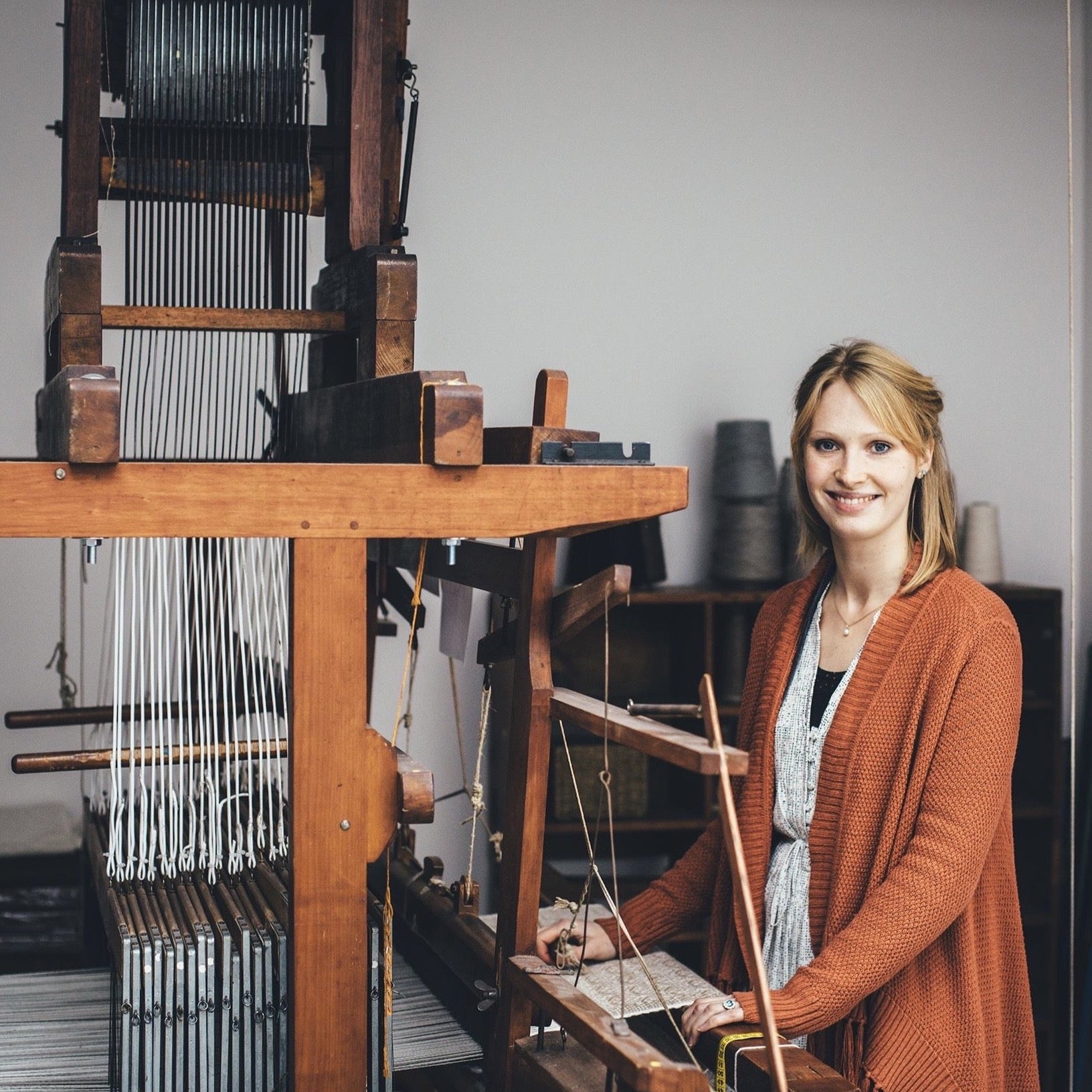 Araminta Campbell Scottish textile designer and weaver